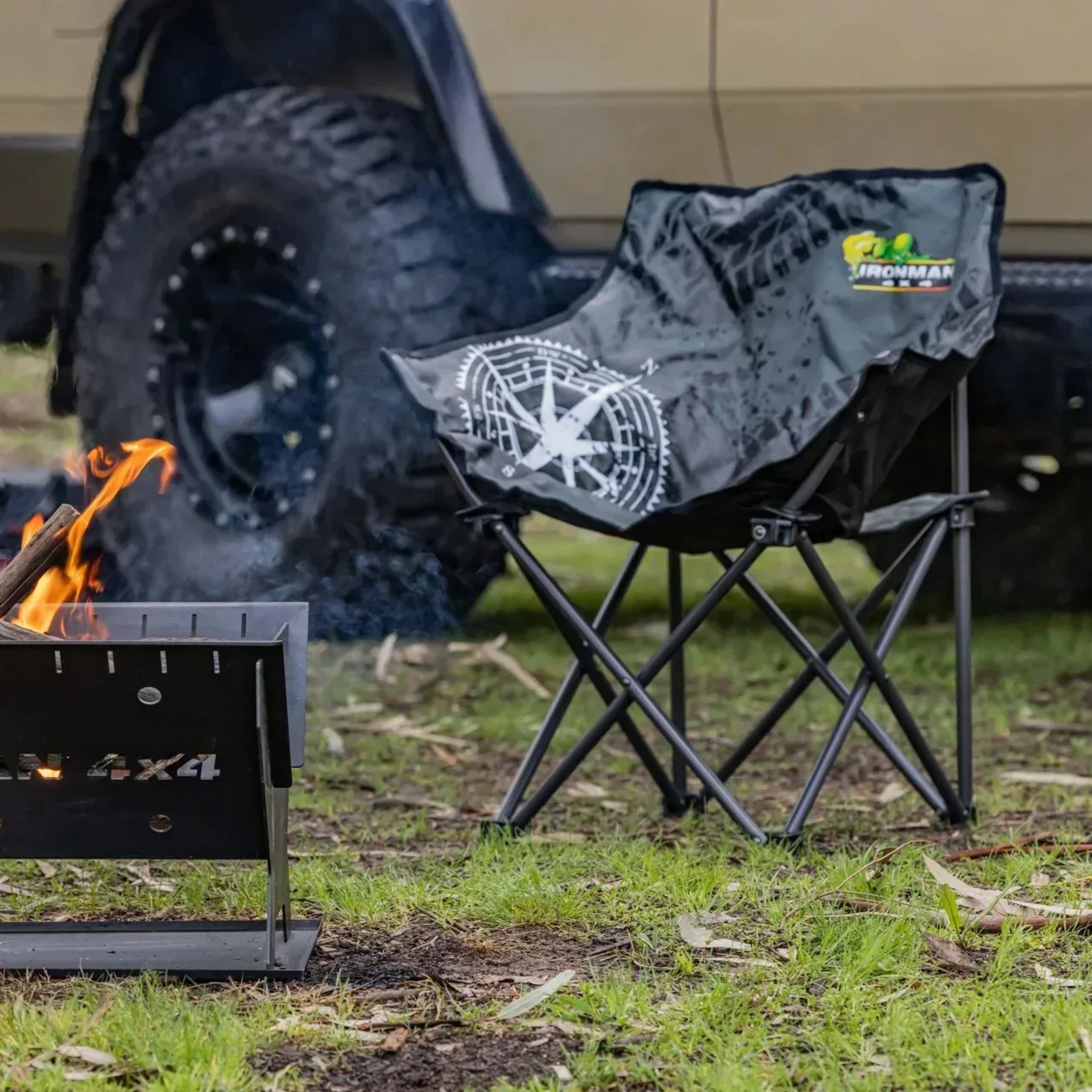 Low Back Quad Fold Camp Chair