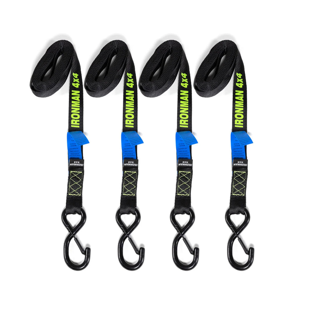 IM Ratchet Tie Down Kit (25mm X 3.6m) x4